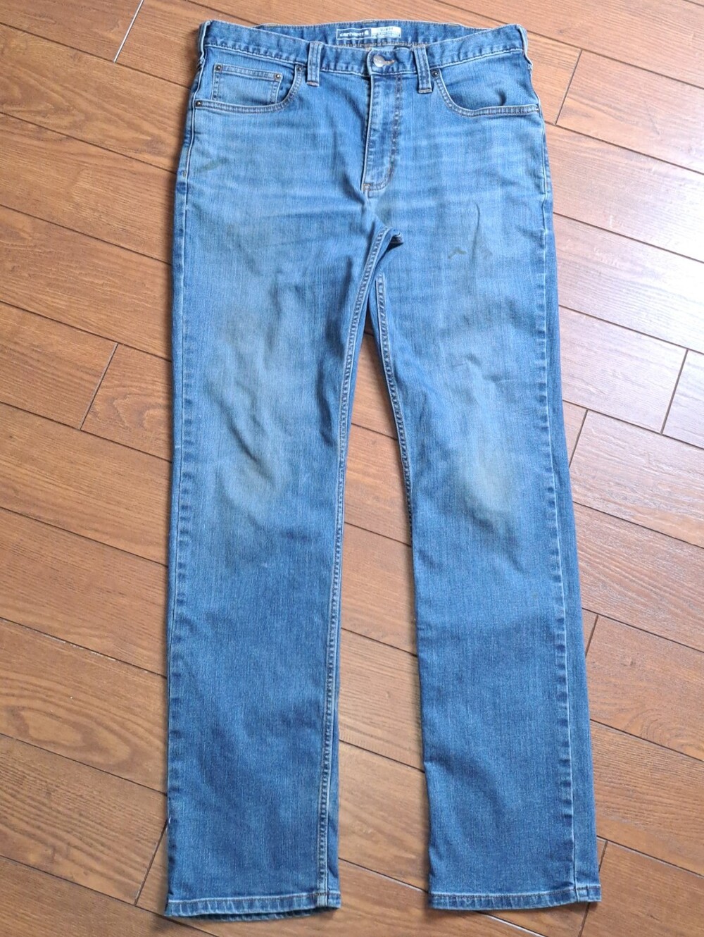 Carhartt Men's Slim Straight Rugged Flex Jeans 34